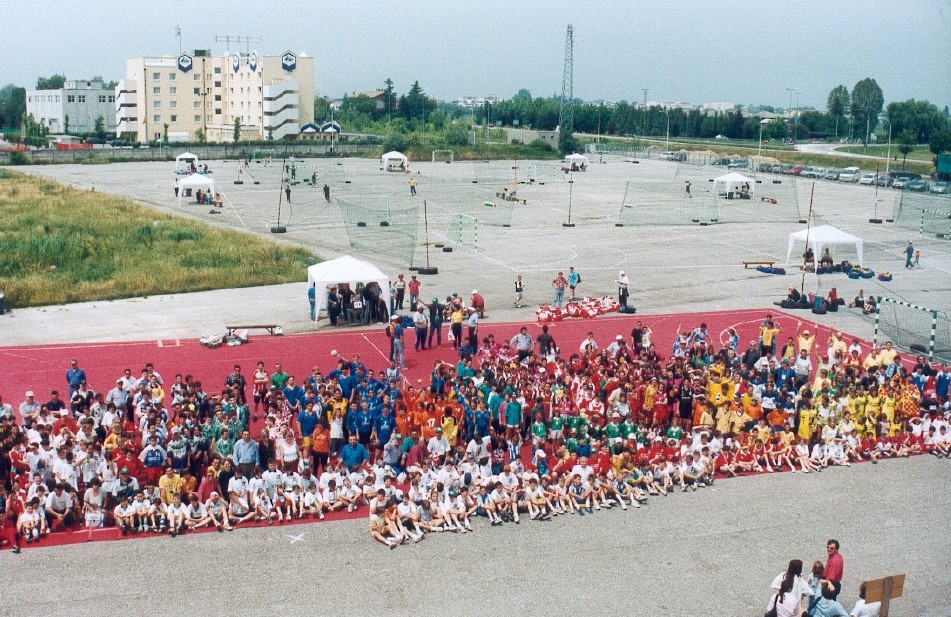 Le squadre al Foro Boario di Vicenza - 1^ edizione - 1991